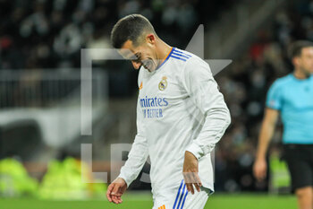 2021-12-01 - Lucas Vazquez of Real Madrid during the Spanish championship La liga football match between Real Madrid and Athletic Club on December 1, 2021 at Santiago Bernabeu stadium in Madrid, Spain - REAL MADRID VS ATHLETIC CLUB - SPANISH LA LIGA - SOCCER