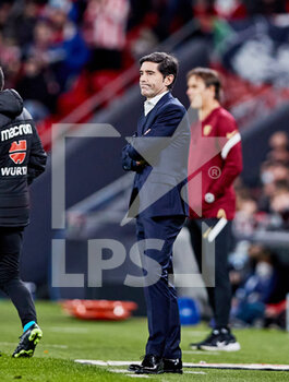2021-12-11 - Marcelino Garcia Toral, head coach of Athletic Club during the Spanish championship La Liga football match between Athletic Club and Sevilla FC on December 11, 2021 at San Mames stadium in Bilbao, Spain - ATHLETIC CLUB VS SEVILLA FC - SPANISH LA LIGA - SOCCER
