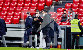 2021-12-22 - Marcelino Garcia Toral, head coach of Athletic Club before the Spanish championship La Liga football match between Athletic Club and Real Madrid CF on December 22, 2021 at San Mames stadium in Bilbao, Spain - ATHLETIC CLUB VS REAL MADRID CF - SPANISH LA LIGA - SOCCER