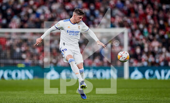 2021-12-22 - Federico Valverde of Real Madrid during the Spanish championship La Liga football match between Athletic Club and Real Madrid CF on December 22, 2021 at San Mames stadium in Bilbao, Spain - ATHLETIC CLUB VS REAL MADRID CF - SPANISH LA LIGA - SOCCER