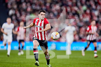 2021-12-22 - Oier Zarraga of Athletic Club during the Spanish championship La Liga football match between Athletic Club and Real Madrid CF on December 22, 2021 at San Mames stadium in Bilbao, Spain - ATHLETIC CLUB VS REAL MADRID CF - SPANISH LA LIGA - SOCCER