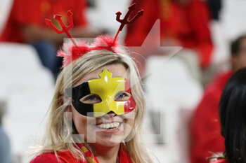 2021-10-07 - A woman fan of Belgium - SEMIFINALE - BELGIO VS FRANCIA - UEFA NATIONS LEAGUE - SOCCER