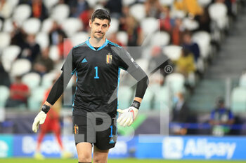 2021-10-07 - Thibaut Courtois (Belgium) disappointed - SEMIFINALE - BELGIO VS FRANCIA - UEFA NATIONS LEAGUE - SOCCER