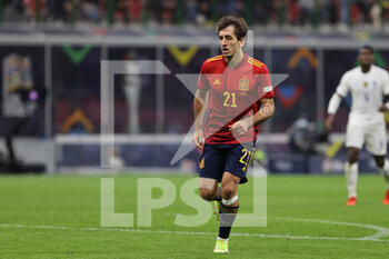 10/10/2021 - Mikel Oyarzabal of Spain in action during the UEFA Nations League Finals 2021 final football match between Spain and France at Giuseppe Meazza Stadium, Milan, Italy on October 10, 2021 - FINALE - SPAGNA VS FRANCIA - UEFA NATIONS LEAGUE - CALCIO