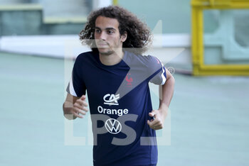 2021-10-08 - Matteo Guendouzi of France during the French team training session in preparation for the UEFA Nations League final on October 8, 2021 at Stadio Olimpico Grande Torino in Turin, Italy - FRENCH TEAM TRAINING IN PREPARATION FOR THE UEFA NATIONS LEAGUE FINAL - UEFA NATIONS LEAGUE - SOCCER