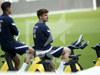 2021-10-08 - Antoine Griezmann of France during the French team training session in preparation for the UEFA Nations League final on October 8, 2021 at Stadio Olimpico Grande Torino in Turin, Italy - FRENCH TEAM TRAINING IN PREPARATION FOR THE UEFA NATIONS LEAGUE FINAL - UEFA NATIONS LEAGUE - SOCCER