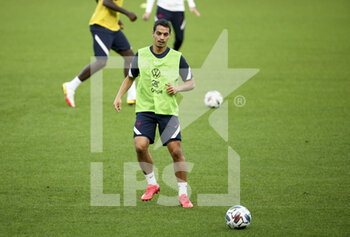 2021-10-08 - Wissam Ben Yedder of France during the French team training session in preparation for the UEFA Nations League final on October 8, 2021 at Stadio Olimpico Grande Torino in Turin, Italy - FRENCH TEAM TRAINING IN PREPARATION FOR THE UEFA NATIONS LEAGUE FINAL - UEFA NATIONS LEAGUE - SOCCER