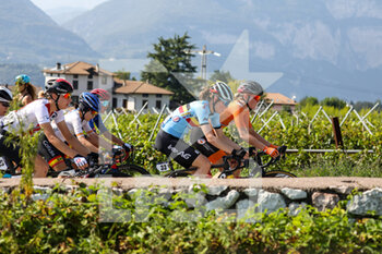 11/09/2021 - A view of the group uphill - UEC ROAD EUROPEAN CHAMPIONSHIPS - UNDER 23 MEN ROAD RACE - STRADA - CICLISMO