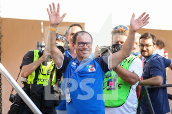 12/09/2021 - Davide Cassani technical director of the italian team - UEC ROAD EUROPEAN CHAMPIONSHIPS - ELITE MEN ROAD RACE - STRADA - CICLISMO
