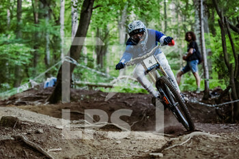 2021-08-07 - Benoit COULANGES of France, 2nd place elite men, during the 2021 UEC MTB Downhill European Championships, Cycling event on August 8, 2021 in Maribor, Slovenia - Photo Olly Bowman / DPPI - 2021 UEC MTB DOWNHILL EUROPEAN CHAMPIONSHIPS - CYCLOCROSS - CYCLING