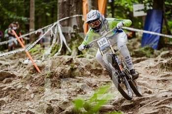 2021-08-07 - Monika HRASTNIK of Slovenia, 1st place elite women, during the 2021 UEC MTB Downhill European Championships, Cycling event on August 8, 2021 in Maribor, Slovenia - Photo Olly Bowman / DPPI - 2021 UEC MTB DOWNHILL EUROPEAN CHAMPIONSHIPS - CYCLOCROSS - CYCLING