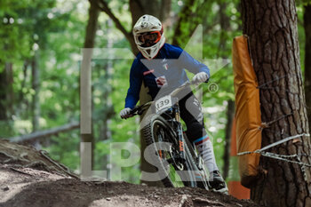 2021-08-08 - Eleonora FARINA of Italy, 2nd place elite women, during the 2021 UEC MTB Downhill European Championships, Cycling event on August 8, 2021 in Maribor, Slovenia - Photo Olly Bowman / DPPI - 2021 UEC MTB DOWNHILL EUROPEAN CHAMPIONSHIPS - CYCLOCROSS - CYCLING