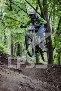 2021-08-08 - Monika HRASTNIK of Slovenia, 1st place elite women, during the 2021 UEC MTB Downhill European Championships, Cycling event on August 8, 2021 in Maribor, Slovenia - Photo Olly Bowman / DPPI - 2021 UEC MTB DOWNHILL EUROPEAN CHAMPIONSHIPS - CYCLOCROSS - CYCLING