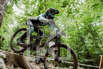 2021-08-08 - SANDRIN Giulia of Italy during the 2021 UEC MTB Downhill European Championships, Cycling event on August 8, 2021 in Maribor, Slovenia - Photo Olly Bowman / DPPI - 2021 UEC MTB DOWNHILL EUROPEAN CHAMPIONSHIPS - CYCLOCROSS - CYCLING