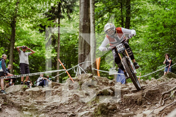 2021-08-08 - Mille JOHNSET of Norway during the 2021 UEC MTB Downhill European Championships, Cycling event on August 8, 2021 in Maribor, Slovenia - Photo Olly Bowman / DPPI - 2021 UEC MTB DOWNHILL EUROPEAN CHAMPIONSHIPS - CYCLOCROSS - CYCLING