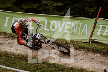 2021-08-08 - Andreas KOLB of Austria during the 2021 UEC MTB Downhill European Championships, Cycling event on August 8, 2021 in Maribor, Slovenia - Photo Olly Bowman / DPPI - 2021 UEC MTB DOWNHILL EUROPEAN CHAMPIONSHIPS - CYCLOCROSS - CYCLING