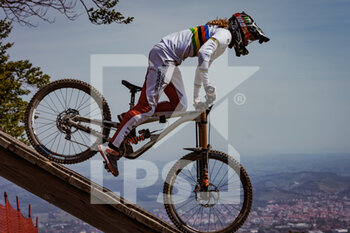 2021-08-13 - Camille BALANCHE of Switzerland during the 2021 Mountain Bike World Cup on August 14, 2021 in Maribor, Slovenia - Photo Olly Bowman / DPPI - 2021 MOUNTAIN BIKE WORLD CUP - MTB - MOUNTAIN BIKE - CYCLING