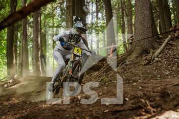 2021-08-13 - Monika HRASTNIK of Slovenia during the qualification round of the 2021 Mountain Bike World Cup on August 14, 2021 in Maribor, Slovenia - Photo Olly Bowman / DPPI - 2021 MOUNTAIN BIKE WORLD CUP - MTB - MOUNTAIN BIKE - CYCLING