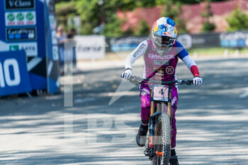 2021-08-15 - Myriam NICOLE of France, 1st place elite women, during the 2021 Mountain Bike World Cup on August 15, 2021 in Maribor, Slovenia - Photo Olly Bowman / DPPI - 2021 MOUNTAIN BIKE WORLD CUP - MTB - MOUNTAIN BIKE - CYCLING