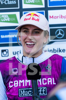 2021-08-15 - Myriam NICOLE of France, 1st place elite women, during the 2021 Mountain Bike World Cup on August 15, 2021 in Maribor, Slovenia - Photo Olly Bowman / DPPI - 2021 MOUNTAIN BIKE WORLD CUP - MTB - MOUNTAIN BIKE - CYCLING