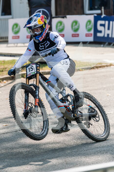 2021-08-15 - Laurie GREENLAND of Great Britain, 3rd place elite men, during the 2021 Mountain Bike World Cup on August 15, 2021 in Maribor, Slovenia - Photo Olly Bowman / DPPI - 2021 MOUNTAIN BIKE WORLD CUP - MTB - MOUNTAIN BIKE - CYCLING