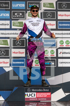 2021-08-15 - Thibaut DAPRELA of France, 2nd place Elite Men and series leader, during the 2021 Mountain Bike World Cup on August 15, 2021 in Maribor, Slovenia - Photo Olly Bowman / DPPI - 2021 MOUNTAIN BIKE WORLD CUP - MTB - MOUNTAIN BIKE - CYCLING