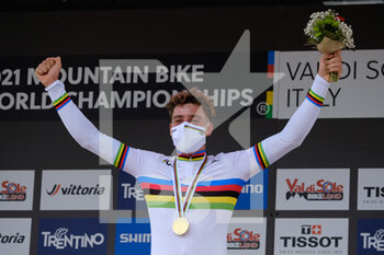 2021-08-28 - (3) - Martin Vidaurre Kossmann (Chile) gold medal in U23 XCO Race of UCI MTB World Championship 2021 - UCI MTB WORLD CHAMPIONSHIP - CROSS COUNTRY - MEN U23 RACE - MTB - MOUNTAIN BIKE - CYCLING