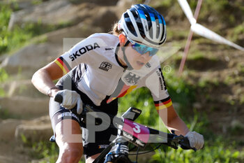 2021-08-28 - (3) - Ronja Eibl (Germany) in a single track. - UCI MTB WORLD CHAMPIONSHIP - CROSS COUNTRY - WOMEN U23 RACE - MTB - MOUNTAIN BIKE - CYCLING