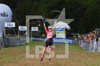 2021-08-28 - (5) - Mona Mitterwallner (Austria) after the finish line. - UCI MTB WORLD CHAMPIONSHIP - CROSS COUNTRY - WOMEN U23 RACE - MTB - MOUNTAIN BIKE - CYCLING