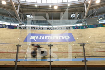 2021-10-19 - Track Roubaix during the Tissot UCI Track Cycling World Championships 2021, training day on October 19, 2021 at Stab Vélodrome in Roubaix, France - TISSOT UCI TRACK CYCLING WORLD CHAMPIONSHIPS 2021, TRAINING DAY - TRACK - CYCLING