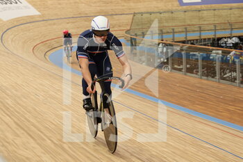 2021-10-19 - Cyclist team France during the Tissot UCI Track Cycling World Championships 2021, training day on October 19, 2021 at Stab Vélodrome in Roubaix, France - TISSOT UCI TRACK CYCLING WORLD CHAMPIONSHIPS 2021, TRAINING DAY - TRACK - CYCLING