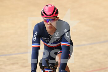 2021-10-19 - Valentin TABELLION Team France during the Tissot UCI Track Cycling World Championships 2021, training day on October 19, 2021 at Stab Vélodrome in Roubaix, France - TISSOT UCI TRACK CYCLING WORLD CHAMPIONSHIPS 2021, TRAINING DAY - TRACK - CYCLING