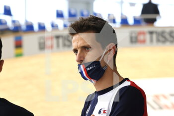 2021-10-19 - Steven HENRY coach team France Endurance during the Tissot UCI Track Cycling World Championships 2021, training day on October 19, 2021 at Stab Vélodrome in Roubaix, France - TISSOT UCI TRACK CYCLING WORLD CHAMPIONSHIPS 2021, TRAINING DAY - TRACK - CYCLING