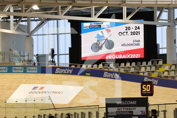 2021-10-20 - Ambiance during the Tissot UCI Track Cycling World Championships 2021 on October 20, 2021 at Stab Vélodrome in Roubaix, France - TISSOT UCI TRACK CYCLING WORLD CHAMPIONSHIPS 2021 - TRACK - CYCLING