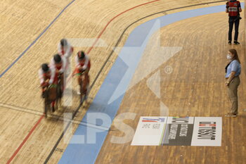 2021-10-20 - Ambiance team poursuit during the Tissot UCI Track Cycling World Championships 2021 on October 20, 2021 at Stab Vélodrome in Roubaix, France - TISSOT UCI TRACK CYCLING WORLD CHAMPIONSHIPS 2021 - TRACK - CYCLING