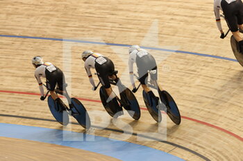2021-10-20 - team poursuit women Germany during the Tissot UCI Track Cycling World Championships 2021 on October 20, 2021 at Stab Vélodrome in Roubaix, France - TISSOT UCI TRACK CYCLING WORLD CHAMPIONSHIPS 2021 - TRACK - CYCLING