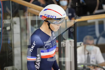 2021-10-20 - Valentin Tabellion team poursuit France during the Tissot UCI Track Cycling World Championships 2021 on October 20, 2021 at Stab Vélodrome in Roubaix, France - TISSOT UCI TRACK CYCLING WORLD CHAMPIONSHIPS 2021 - TRACK - CYCLING