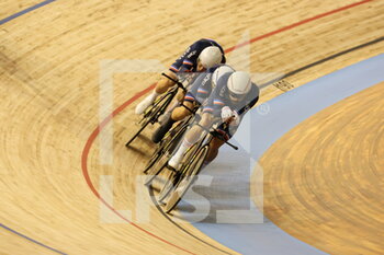 2021-10-20 - Team poursuit France during the Tissot UCI Track Cycling World Championships 2021 on October 20, 2021 at Stab Vélodrome in Roubaix, France - TISSOT UCI TRACK CYCLING WORLD CHAMPIONSHIPS 2021 - TRACK - CYCLING