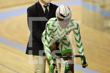 2021-10-20 - Team sprint women nigeria during the Tissot UCI Track Cycling World Championships 2021 on October 20, 2021 at Stab Vélodrome in Roubaix, France - TISSOT UCI TRACK CYCLING WORLD CHAMPIONSHIPS 2021 - TRACK - CYCLING