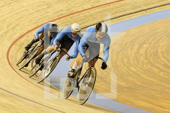 2021-10-20 - Team sprint man canada during the Tissot UCI Track Cycling World Championships 2021 on October 20, 2021 at Stab Vélodrome in Roubaix, France - TISSOT UCI TRACK CYCLING WORLD CHAMPIONSHIPS 2021 - TRACK - CYCLING