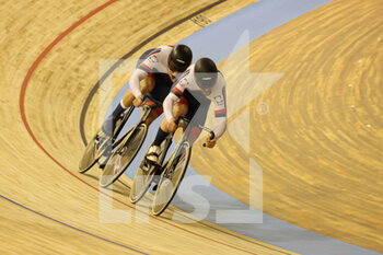 2021-10-20 - Team sprint man Russia during the Tissot UCI Track Cycling World Championships 2021 on October 20, 2021 at Stab Vélodrome in Roubaix, France - TISSOT UCI TRACK CYCLING WORLD CHAMPIONSHIPS 2021 - TRACK - CYCLING