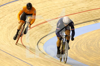 2021-10-23 - Sprint France and Nederland during the Tissot UCI Track Cycling World Championships 2021 on October 23, 2021 at Stab Vélodrome in Roubaix, France - TISSOT UCI TRACK CYCLING WORLD CHAMPIONSHIPS 2021 - TRACK - CYCLING