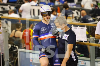2021-10-23 - Sebastien VIGIER France Sprint during the Tissot UCI Track Cycling World Championships 2021 on October 23, 2021 at Stab Vélodrome in Roubaix, France - TISSOT UCI TRACK CYCLING WORLD CHAMPIONSHIPS 2021 - TRACK - CYCLING