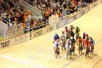 2021-10-23 - Race Madison women during the Tissot UCI Track Cycling World Championships 2021 on October 23, 2021 at Stab Vélodrome in Roubaix, France - TISSOT UCI TRACK CYCLING WORLD CHAMPIONSHIPS 2021 - TRACK - CYCLING