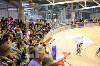 2021-10-23 - Ambiance final Madison women during the Tissot UCI Track Cycling World Championships 2021 on October 23, 2021 at Stab Vélodrome in Roubaix, France - TISSOT UCI TRACK CYCLING WORLD CHAMPIONSHIPS 2021 - TRACK - CYCLING
