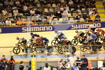 2021-10-23 - Omnium man final during the Tissot UCI Track Cycling World Championships 2021 on October 23, 2021 at Stab Vélodrome in Roubaix, France - TISSOT UCI TRACK CYCLING WORLD CHAMPIONSHIPS 2021 - TRACK - CYCLING