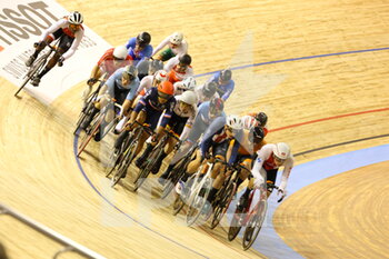 2021-10-23 - Omnium final man during the Tissot UCI Track Cycling World Championships 2021 on October 23, 2021 at Stab Vélodrome in Roubaix, France - TISSOT UCI TRACK CYCLING WORLD CHAMPIONSHIPS 2021 - TRACK - CYCLING