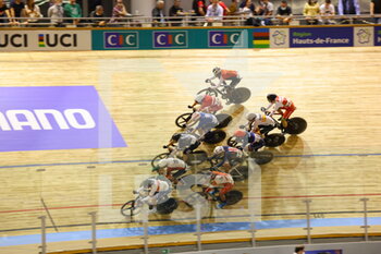 2021-10-23 - Final OMNIUM man during the Tissot UCI Track Cycling World Championships 2021 on October 23, 2021 at Stab Vélodrome in Roubaix, France - TISSOT UCI TRACK CYCLING WORLD CHAMPIONSHIPS 2021 - TRACK - CYCLING