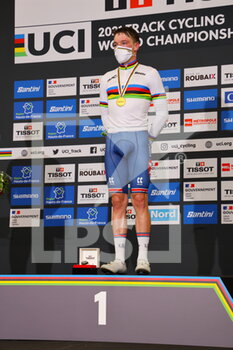 2021-10-23 - World Champion Great-Britain Ethan HEYTER Omnium during the Tissot UCI Track Cycling World Championships 2021 on October 23, 2021 at Stab Vélodrome in Roubaix, France - TISSOT UCI TRACK CYCLING WORLD CHAMPIONSHIPS 2021 - TRACK - CYCLING