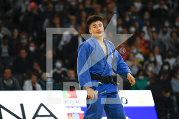 2021-10-16 - Men -60 kg, Ariunbold ENKHTAIVAN of Mongolia competes during the Paris Grand Slam 2021, Judo event on October 16, 2021 at AccorHotels Arena in Paris, France - PARIS GRAND SLAM 2021, JUDO EVENT - JUDO - CONTACT